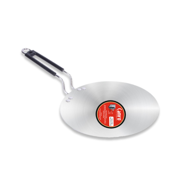 Camro Triply Stainless Steel Roti Tawa - Induction Friendly, Premium Quality (6 Years Warranty)