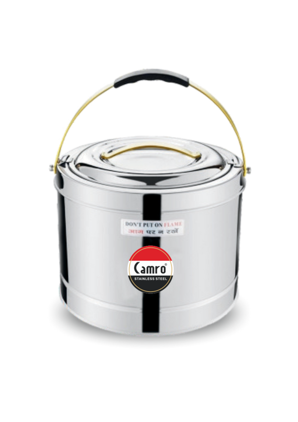 Golden Handle Hot Pot Platinum (with upper & side handle)