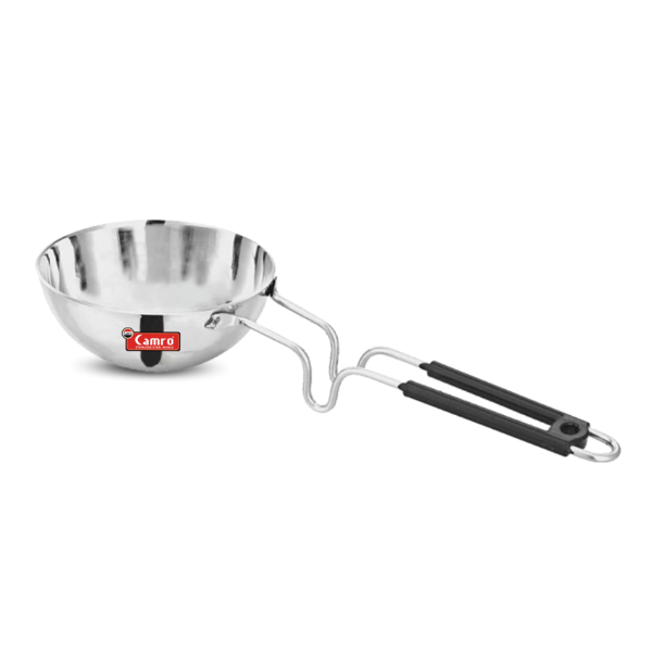 Camro Triply Stainless Steel Tadka Pan - Induction Friendly, Premium Quality (6 Years Warranty)