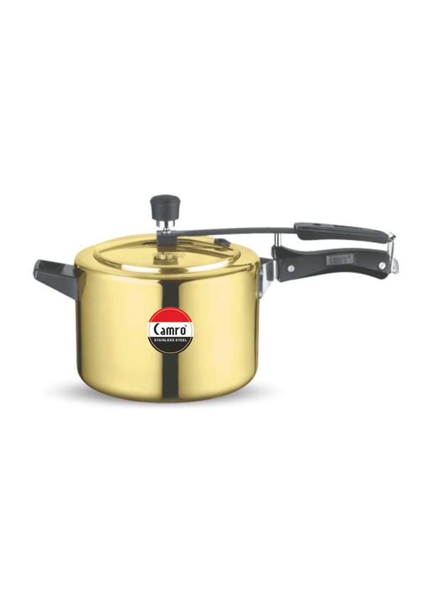 Brass Pressure Cooker With Kalai