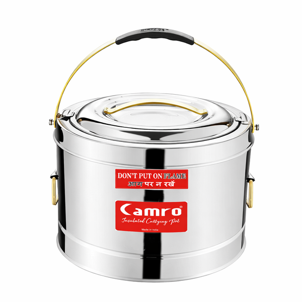 Camro Stainless Steel Insulated HotPot | Premium Quality | Food Grade Steel